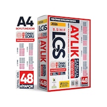 2026 8.Sınıf LGS Aylık SARMAL Deneme Seti MEB Örnek Soru Tıpkı Basım Çözümlü PAKET