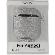 Newface Apple Airpods 2 2.nesil Spell Simli Kılıf - Gümüş