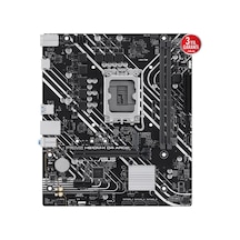 Asus Prıme H610m-k D4 Argb Ddr4 3200mhz 1xhdmı 1xm.2 Usb 3.2 Matx 1700p 12. / 13. Ve 14. Nesil İşle
