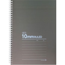 Morning Glory 3500 Çizgili Defter 26x19 Cm Gri 11111-88892