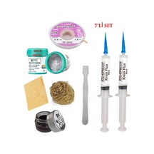 Best Krem Lehim 183 C 50gr Havya Uc Temizleyici Flux Lehim Toplama Cp-2015 Lehim Emme Teli Spatula Seti2 Tk02