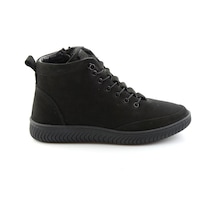 Bambi Siyah Nubuk Hakiki Deri Kadın Bot & Bootie K02045900101
