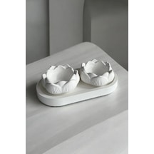 Bernami Vazo Pinterest 2'li Lotus Çiçeği Dekoratif Tabak & Kase + Oval Tabak Diğer