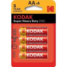 Kodak Çinko Karbon Blister Kalem Pil 4lü Aa-9015403028422