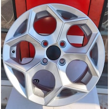 4x100 14 İnç Et.25 Cb:67.1 Silver Jant Renault Dacia Opel Fiat Hyundai Uyumlu 1 Takım 4a Det