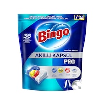 Bingo Akıllı Bulaşık Kapsülü Pro 36'lı 493 G 3 Adet
