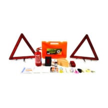 Ts005 - 622 - Trafik Seti Ultra Plastik Kutu Kare 1kg Yangın Söndürcülü Ultra - Novapazr - Set Hırdavat