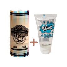 Hızlı Express Aerospacea Suni Vajina Realistik Mastürbatör+ Wet 50 Ml