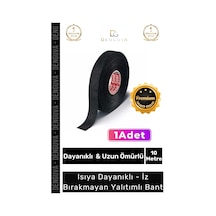Premium Isıya Dayanıklı Aşınma Direnci Kalıntı Bırakmayan Alev Geciktirici 10mt Yalıtım Bant 1 Adet