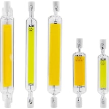 Novahub Led R7s Cob Cam Tüp 78mm 189mm 118mm J78 J118 Yüksek Güç Cob Ampul Ac110v 120v 130v 220v 240v Hayalet Beyaz 110v J78 5w