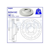 Delphı Bg9416c Fren Diski On Sag 99135140401
