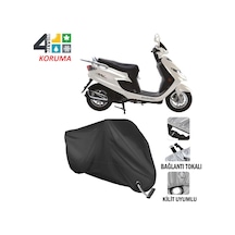 Suzuki An 125 Hk Motosiklet Brandası ( Kilit Uyumlu - Siyah
