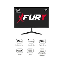 Fury 19" Geniş Ekran 75 Hz 5ms Vga,hdmı Led Monitör