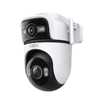 C545d 2k Çift Lensli Dış Mekan Güvenlik Kamerası 165 Geniş Açı + Telefoto Lens Ip66 Aı Takip Renkli Gece Görüşü Ethernet Bağlantı İki Yönlü Ses Yerel & Bulut Depolama