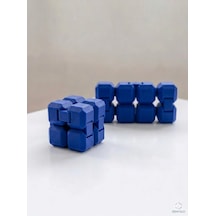 3d Baskı Mini Sonsuz Küp Infinity Cube - Katlanabilir Hareketli Stres Küpü Fidget Oyuncak 2 Adet