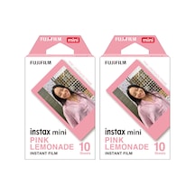 Instax mini Pink Lemonade 10x2 Film Seti