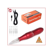 Xlk-201B Kartuşlu İğneli Red Hybrıd Tattoo Pen Dövme Makinası - U