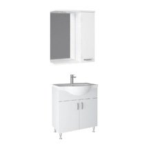 Duru 65 Cm Banyo Dolabı Beyaz Çok Renkli
