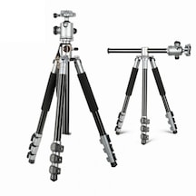 Ht-t03 Çok Fonksiyonlu 360 Crossbar Makro Hassas 160 Cm Tripod