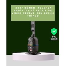 Yüz Takipli 360 Akıllı Gimbal Telefon Ve Aksiyon Kamera Uyumlu