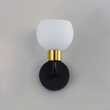 Rsylight Metal Modern Siyah Opal Camlı Dekoratif Rustik Duvar Aplik-rys90190101037