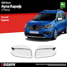 S-dizayn Renault Express Abs Krom Ayna Kapağı 2 Prç 2021 Üzeri