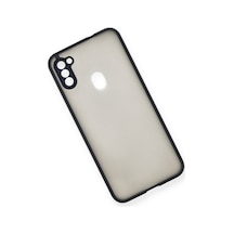 Samsung Galaxy Uyumlu   A11 Kılıf Montreal Silikon Kapak - Lacivert