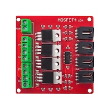 24V 5A 4 Kanal PWM Kontrollü Mosfet Selenoid Motor Valf Anahtar