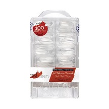 Redqueen Jel Takma Tırnak Badem Rq-1454 Şeffaf