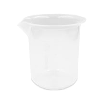 Borox Kabartma Dereceli Plastik Beher 100 ML