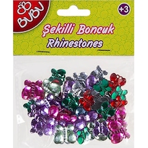 Bu-bu Şekilli Boncuk Seti 25 Li Pvc Bubu00084 Çok Renkli