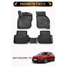 Seat Leon 2020+ Tsi İle Uyumlu 3d Oto Paspas Premium