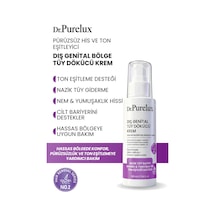 Dış Genital Bölge İçin Hassas Tüy Dökücü Krem Pürüzsüz His Ve Ton Eşitleyici 100 Ml