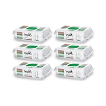 Sleepy Easy Clean Premium Beyaz Sabun Katkılı Yüzey Temizlik Havlusu Mendili 6x100 600 Yaprak Açık Bej