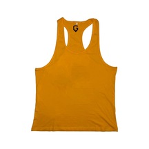 Top Glory Fitness Gym Tank Top Atlet Sporcu Atleti Sarı 5030 Sarı