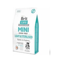 Mini Light Sterilised Tavşan Ve Somonlu Tahılsız Kısırlaştırılmış Köpek Maması 2 Kg