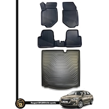 Peugeot 301 2012+ Havuzlu 3d Paspas+bagaj Havuzu İkili Set