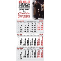 2026 Yılı Gemici Takvimi-atatürk'ün Sanata Bakışı