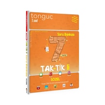 Tonguç Akademi 7.Sınıf Taktikli Sözel Soru Bankası