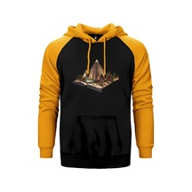 Egypt View Book Gri Renk Reglan Kol Sweatshirt / Hoodie
