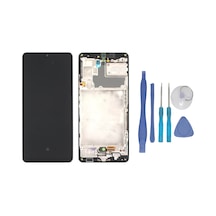 Samsung Galaxy Uyumlu  A42 5g Sm-a426 Lcd Ekran Dokunmatik - A - Kalite Çıtalı + Tamir Seti