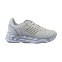M.P. 222-2712 Zn Beyaz Cilt Sneaker Ayakkabı