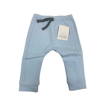 Bibaby Tek Alt İki İp Moons Bimin Bebe Mavi-9201 Mavi