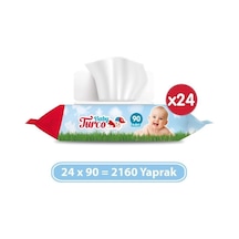 Baby Turco Islak Havlu 24x90 2160 Yaprak 24'lü