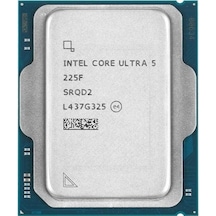 Intel Ultra 5 225f 22mb 10çekirdekli Vga Yok 1851p 65w +fansız