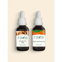 2'li Ürün - Ravla Udim Kostus Yağı - 50ml / Ravla Çörekotu Yağı 50ml 50 ML