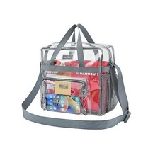 Didadodo Şeffaf Spor Çantası - Stadyum, Seyahat & Günlük Kullanım İçin Pratik 12x12x6 Cm Diğer