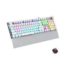 Lecoo KG1102 Red Switch RGB Mekanik Oyuncu Klavyesi