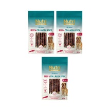 Nutri Canin Sığır Eti Sargılı Kolajen Çubuk Tahılsız Köpek Et Ödülü 80 G X 3 Adet