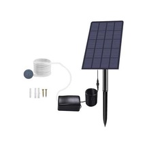 Pazly 2w Takmalı Solar Oksijen Pompası - Balık Tankı Oksijenatör Cihazı